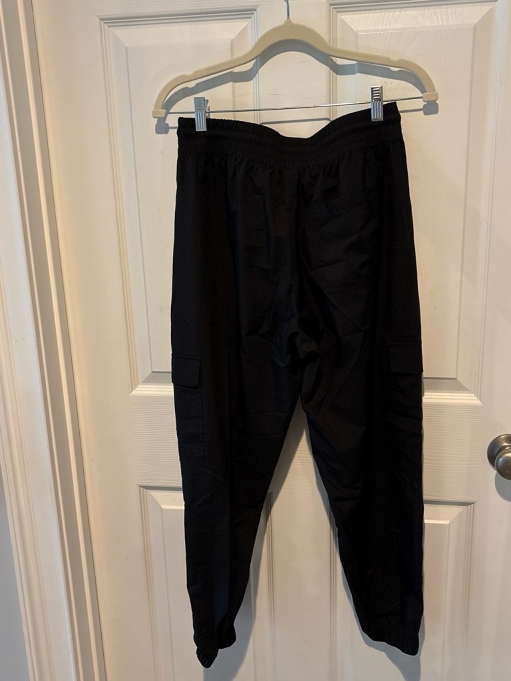 Women’s Black Cargo Jogger Pants